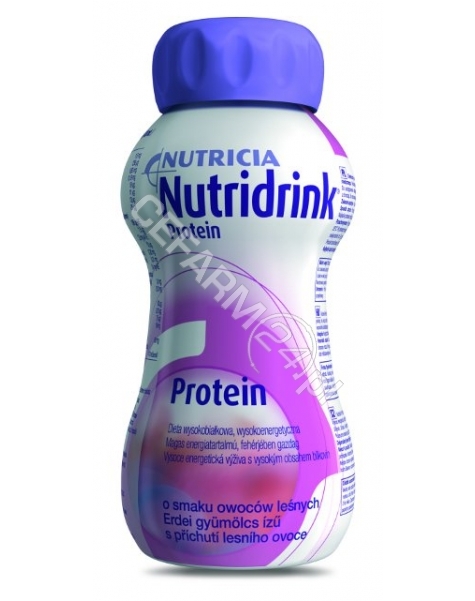 NUTRICIA Nutridrink protein owoce leśne 200 ml