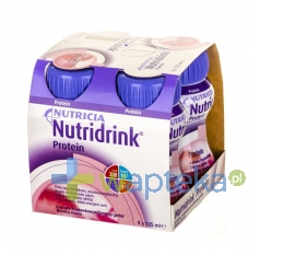 NUTRICIA POLSKA SP. Z O.O. Nutridrink Protein smak truskawkowy 4 x 125ml