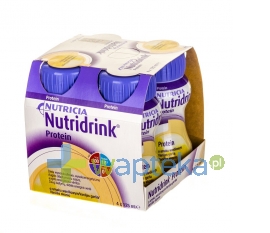 NUTRICIA POLSKA SP. Z O.O. Nutridrink Protein smak waniliowy 4 x 125ml