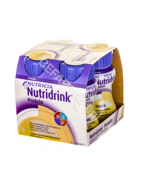 NUTRICIA Nutridrink protein waniliowy 4 x 125 ml