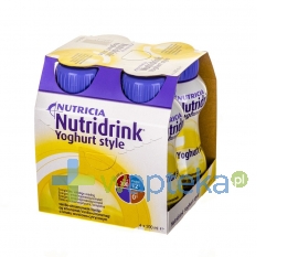 NUTRICIA POLSKA SP. Z O.O. Nutridrink Yoghurt Style o smaku waniliowo-cytrynowym 4 x 200ml