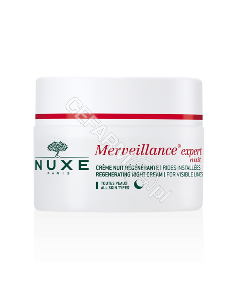 NUXE Nuxe merveillance expert - regenerujący krem na noc 50 ml