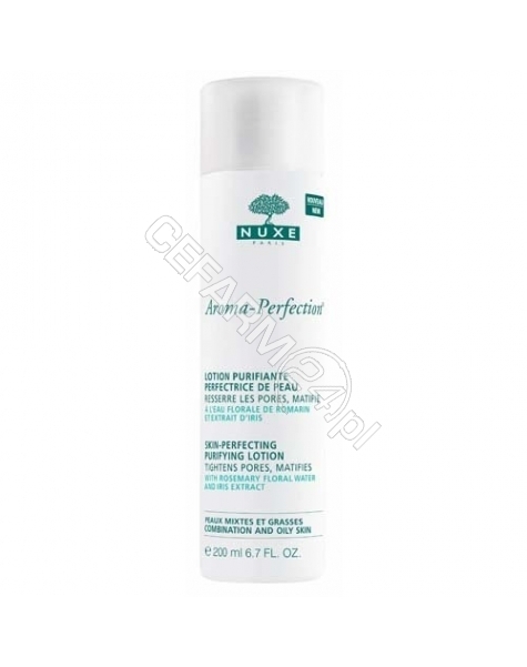 NUXE Nuxe perfection skin lotion - tonik oczyszczający do cery mieszanej i tłustej 200 ml