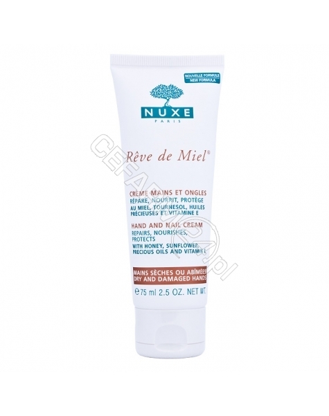 NUXE Nuxe Reve de Miel Creme mains et ongles - krem do rąk i paznokci 75 ml