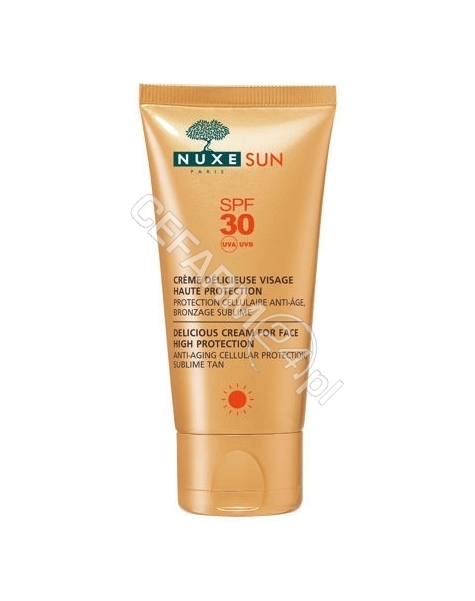 NUXE Nuxe Sun zachwycający krem do opalania twarzy i ciała spf-30 50 ml