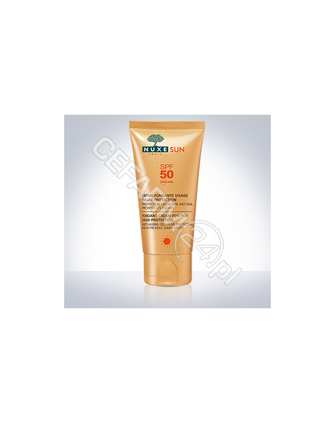 NUXE Nuxe Sun zachwycający krem do opalania twarzy spf-50 50 ml