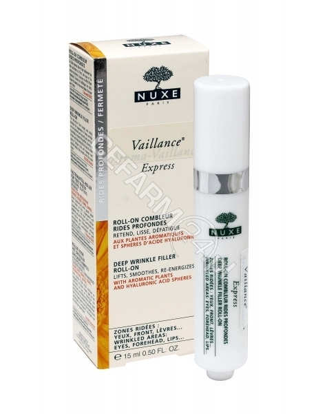 NUXE Nuxe vaillance express - roll-on oczy, usta, czoło 15 ml