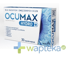 PRZEDSIĘBIORSTWO FARMACEUTYCZNE LEK-AM SP. Z O.O. Ocumax Hydro 30 kapsułek