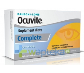 BAUSCH & LOMB POLSKA SP. Z O.O. Ocuvite Complete 30 kapsułek