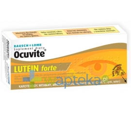 VALEANT Ocuvite Lutein Forte 60 tabletek