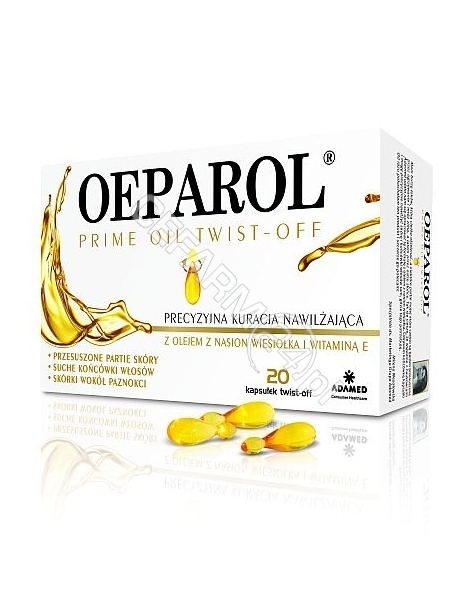 ADAMED Oeparol prime oil twist-off x 20 kaps