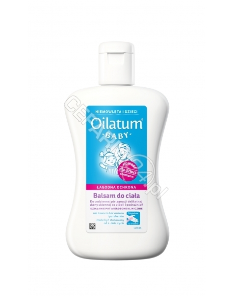 STIEFEL Oilatum baby łagodna ochrona - balsam do ciała 200 ml