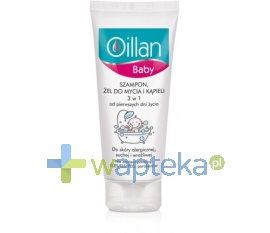 OCEANIC S.A. OILLAN BABY 3w1 Szampon, żel do kąpieli i pod prysznic 200ml