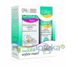 OCEANIC S.A. OILLAN Baby Płyn do mycia i kąpieli 400ml + Balsam intensywnie natłuszczający 200ml