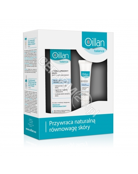 OCEANIC Oillan Balance zestaw - hydro-lipidowy krem przeciwzmarszczkowy 50 ml + krem pod oczy 15 ml GRATIS!!!