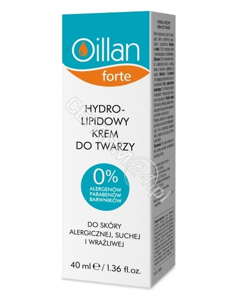 OCEANIC Oillan Forte hydro-lipidowy krem do twarzy 40 ml