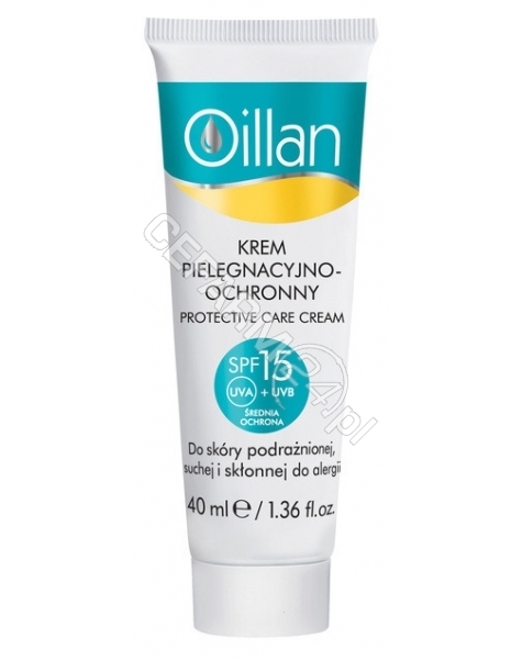 OCEANIC Oillan krem pielęgnacyjno-ochronny do twarzy i ciała spf-15 40 ml