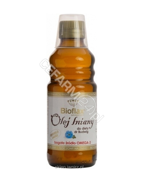 INSTYTUT Wŕ Olej lniany do diety Dr Budwig 1000 ml