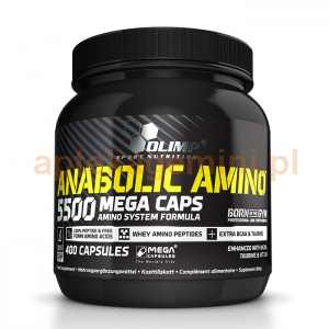 OLIMP Olimp, Anabolic Amino 5500, 400 kapsułek