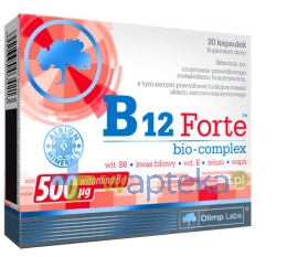 OLIMP LABORATORIES Olimp B12 Forte bio-complex 30 kapsułek