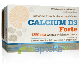 OLIMP Olimp, Calcium D3 Forte, 60 tabletek