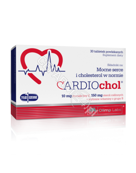 OLIMP LABS Olimp cardiochol x 30 tabl powlekanych