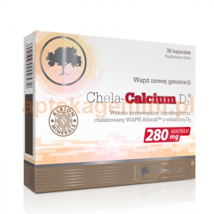 OLIMP LABORATORIES Olimp Chela Calcium D3 30 kapsułek