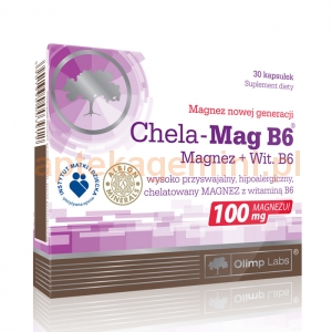 OLIMP LABORATORIES Olimp Chela-Mag B6 30 kapsułek