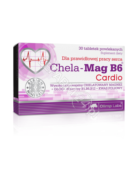 OLIMP LABS Olimp chela-mag b6 cardio x 30 tabl powlekanych