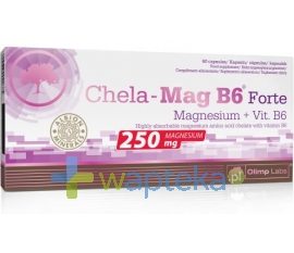 OLIMP LABORATORIES Olimp Chela-Mag B6 Forte 60 kaps.