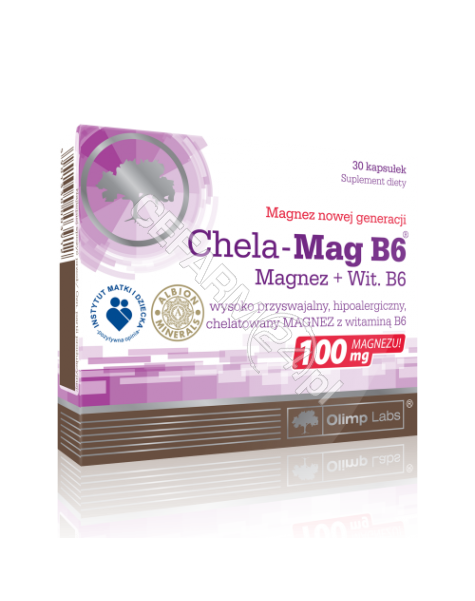 OLIMP LABS Olimp chela-mag b6 x 30 kaps