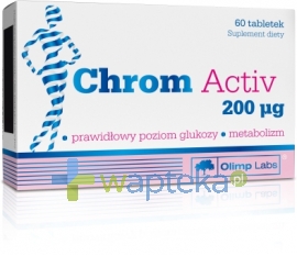 OLIMP LABORATORIES OLIMP Chrom Activ 200 mcg 60 tabletek