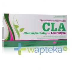 OLIMP LABORATORIES Olimp CLA z zieloną herbatą i l-karnityną 60kapsułek