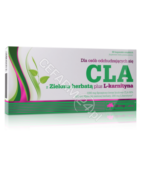 OLIMP LABS Olimp cla z zieloną herbatą plus l-karnityna 1000 mg x 60 kaps