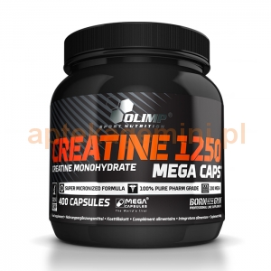 OLIMP Olimp, Creatine Mega Caps 1250mg, 400 kapsułek