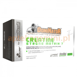 OLIMP Olimp, Dominator Creatine Strong Matrix 7, 120 kapsułek