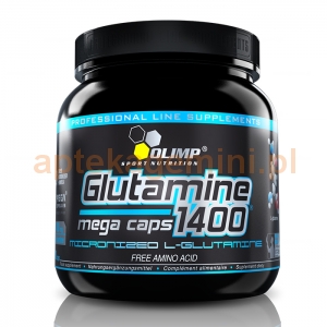 OLIMP Olimp, Glutamine Mega Caps 1400mg, 300 kapsułek