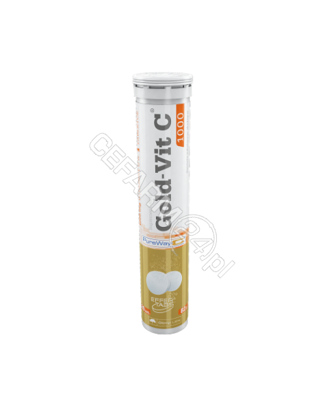 OLIMP LABS Olimp gold-vit C 1000 x 20 tabl musujących o smaku cytrynowym