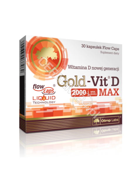 OLIMP LABS Olimp gold-vit D Max 2000 IU x 30 kaps