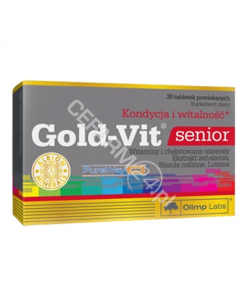 OLIMP LABS Olimp gold-vit senior x 30 tabl powlekanych