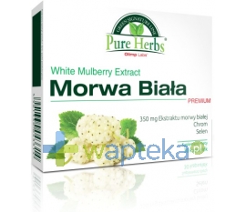 OLIMP LABORATORIES Olimp Morwa Biała Premium 30 kapsułek