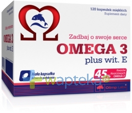 OLIMP LABORATORIES Olimp Omega-3 plus witamina E 120 kapsułek