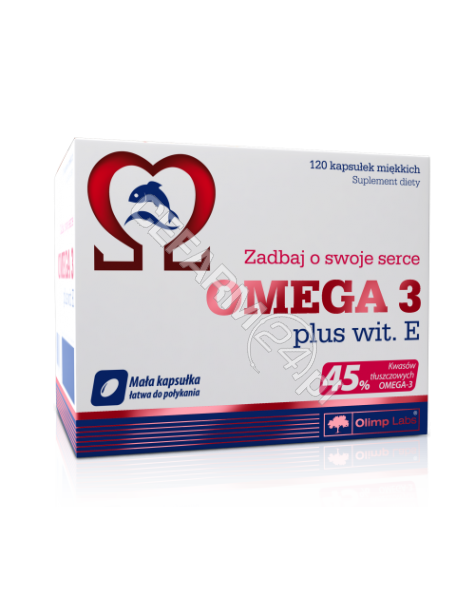 OLIMP LABS Olimp omega 3 plus witamina E x 120 kaps