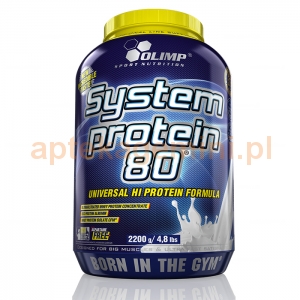 OLIMP Olimp, System protein 80, banan, 2200g