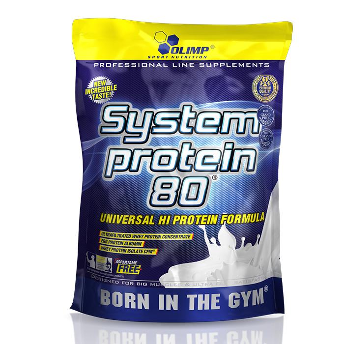 OLIMP Olimp, System protein 80, banan, 700g