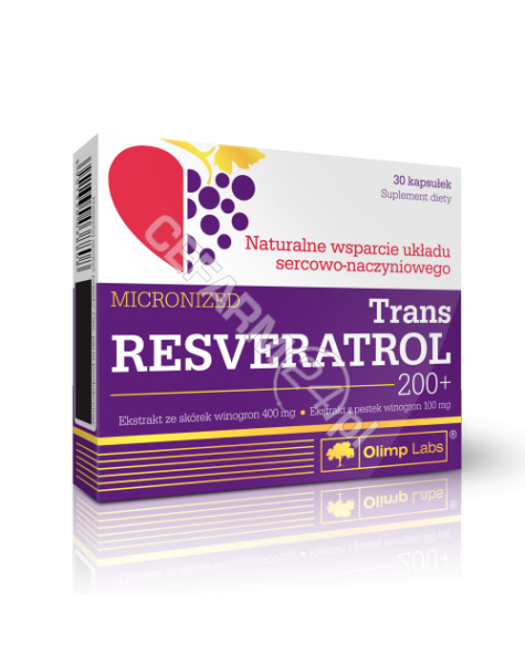 OLIMP LABS Olimp trans resveratrol 200+ x 30 kaps