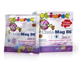 OLIMP LABORATORIES OLIMPEK CHELA-MAG B6 Junior 15saszetek