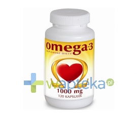 NATURELL POLSKA SP.Z O.O. Omega-3 1000 mg 120 kapsułek NATURELL