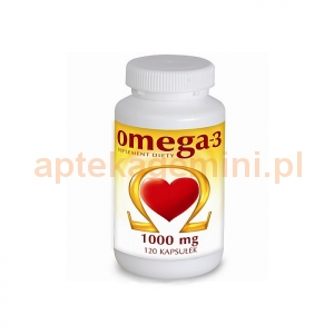 NATURELL Omega-3 1000mg, 120 kapsułek