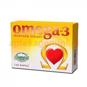 NATURELL Omega-3 500mg, 120 kapsułek